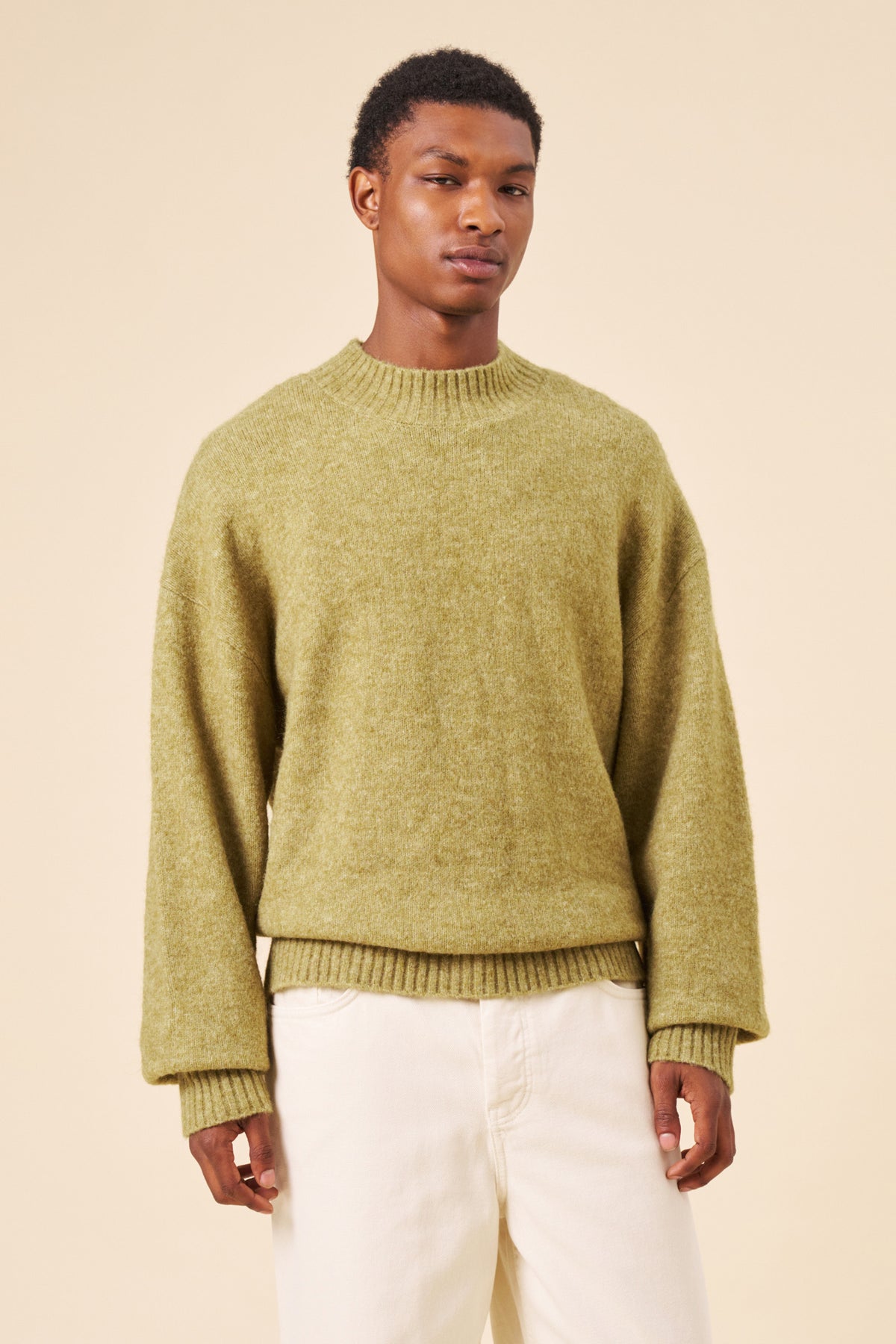BAXTER DEUX MOHAIR SWEATER - FERN