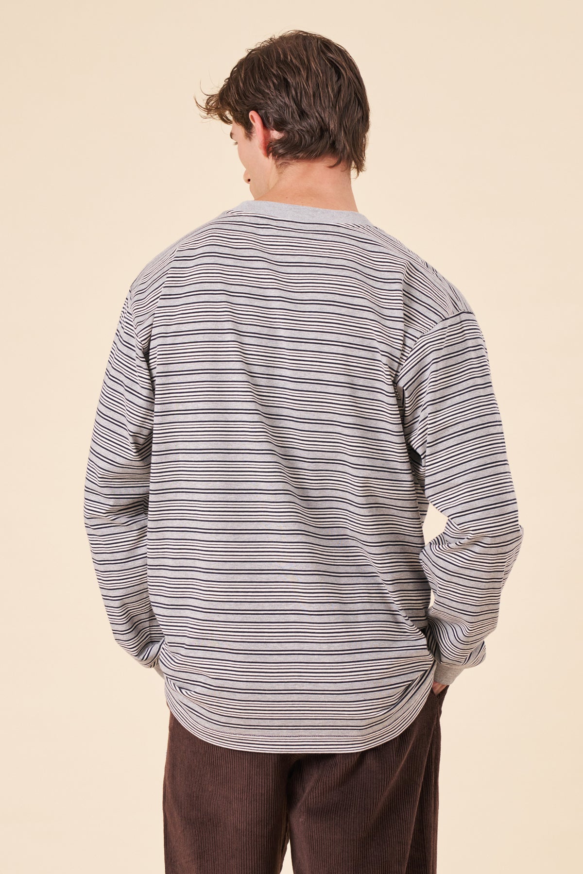 90S LONGSLEEVE STRIPE TEE