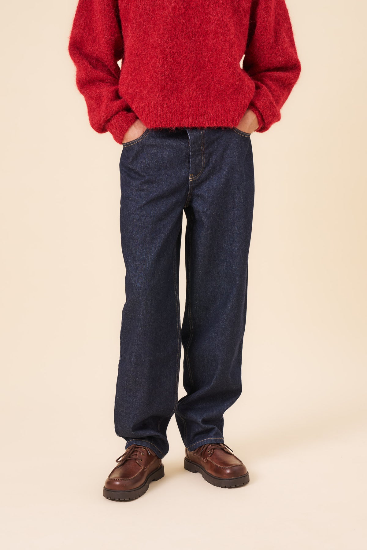 SIGNATURE UNION DENIM JEAN - RAW INDIGO