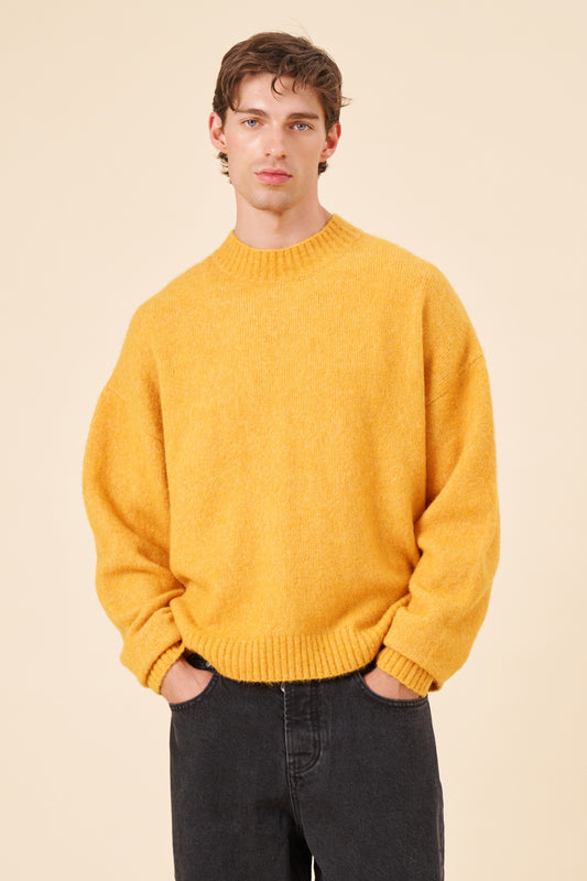 BAXTER DEUX MOHAIR SWEATER - SUNFLOWER