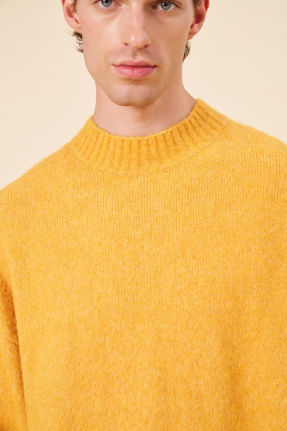 BAXTER DEUX MOHAIR SWEATER - SUNFLOWER
