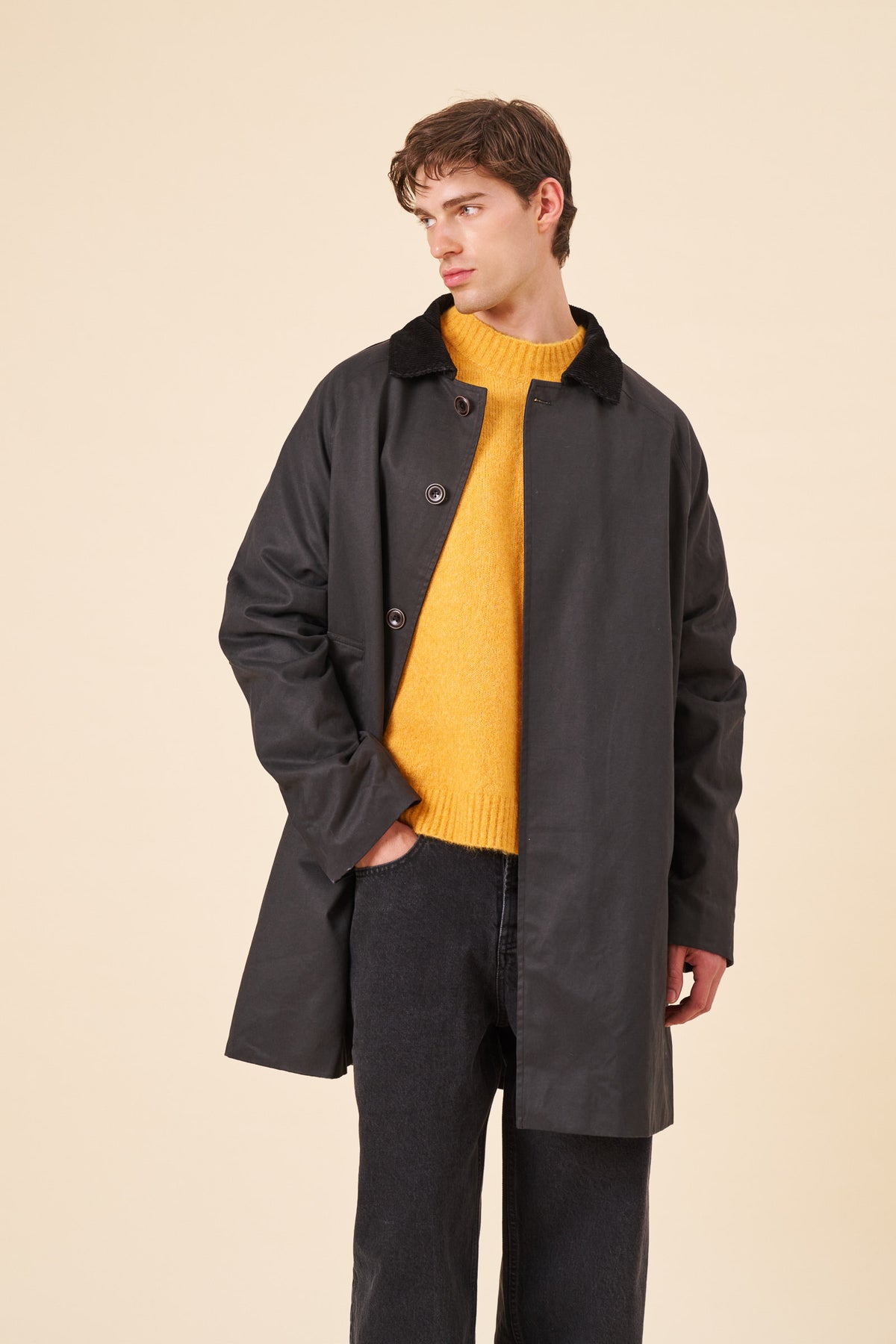 BAXTER DEUX MOHAIR SWEATER - SUNFLOWER