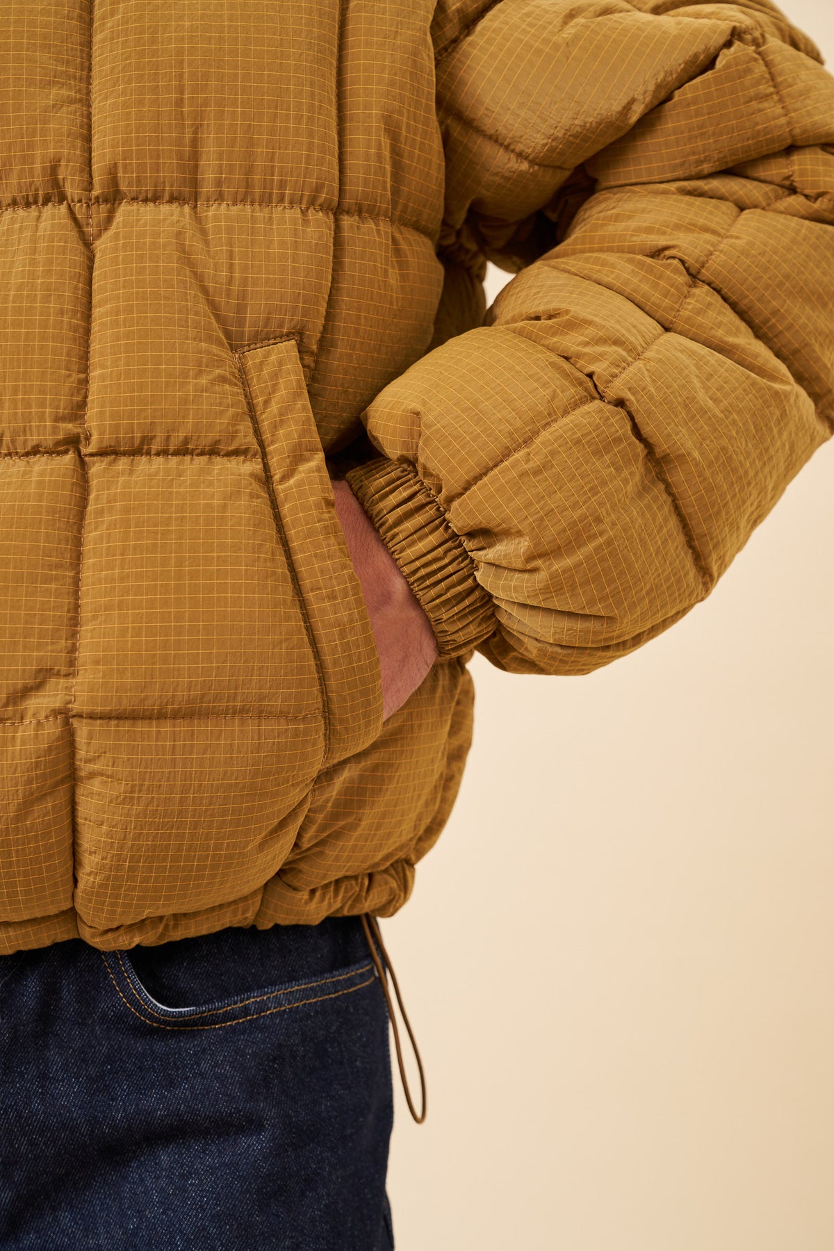 ORBE RIPSTOP PUFFER - GOLD