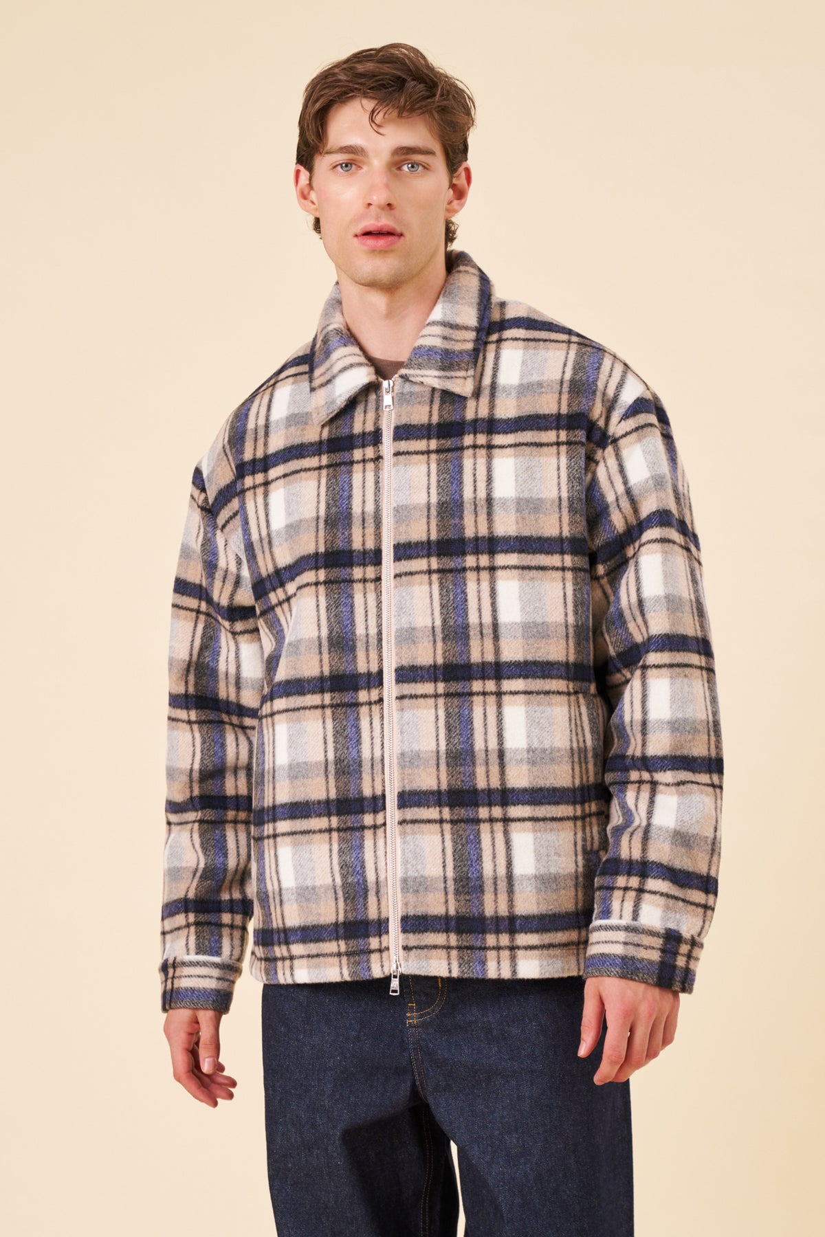 ARTHUR FLANNEL QUILTED OVERSHIRT