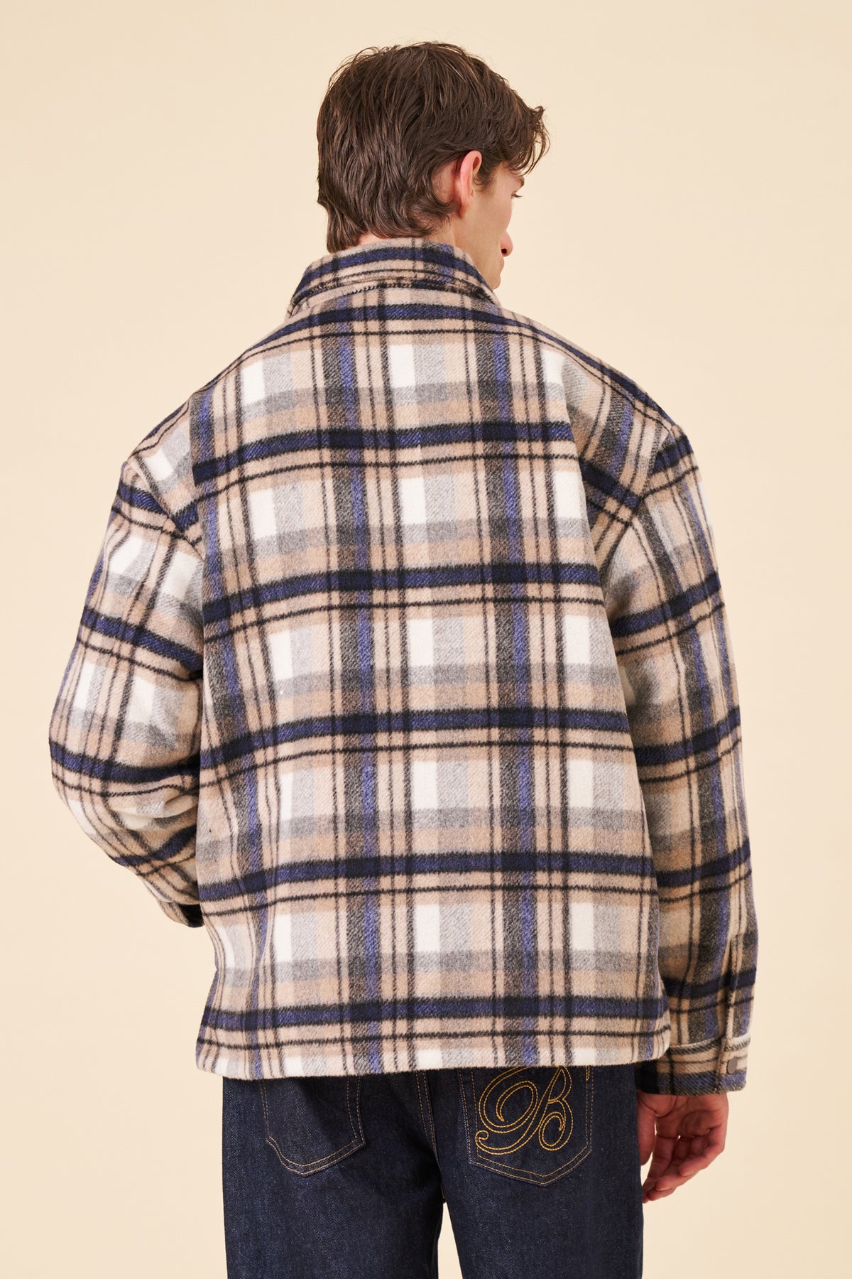 ARTHUR FLANNEL QUILTED OVERSHIRT