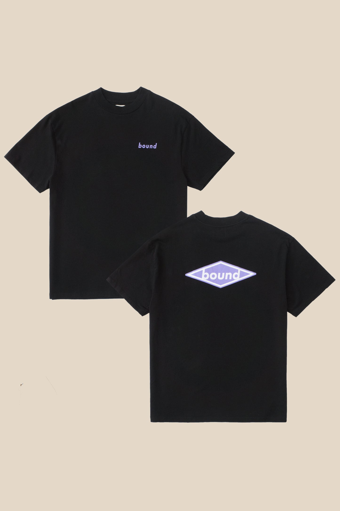 DIAMOND TEE - BLACK