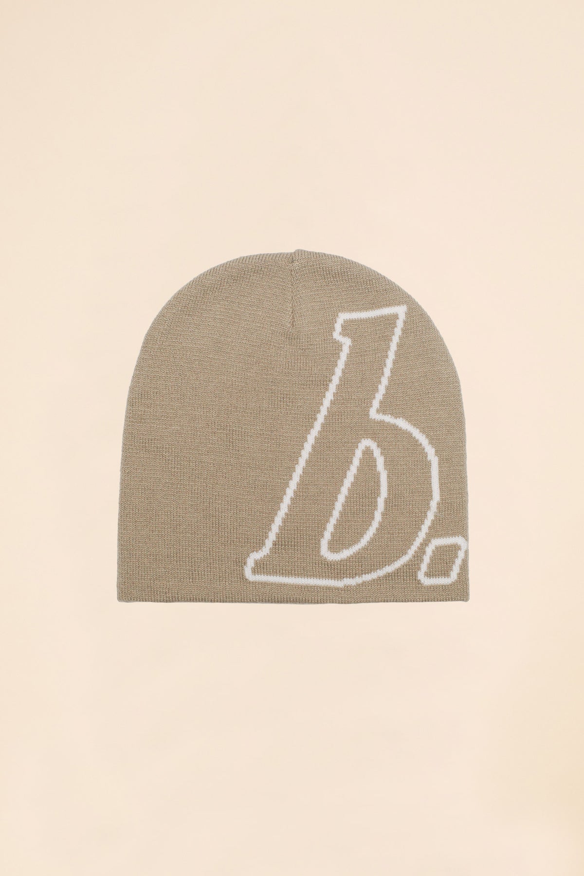 STAMP SKULL BEANIE - WALNUT