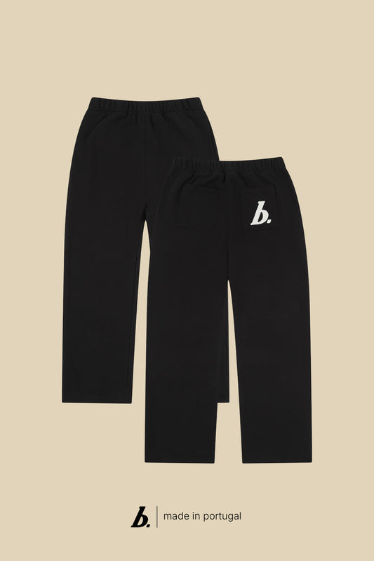 STAMP JOGGERS - BLACK