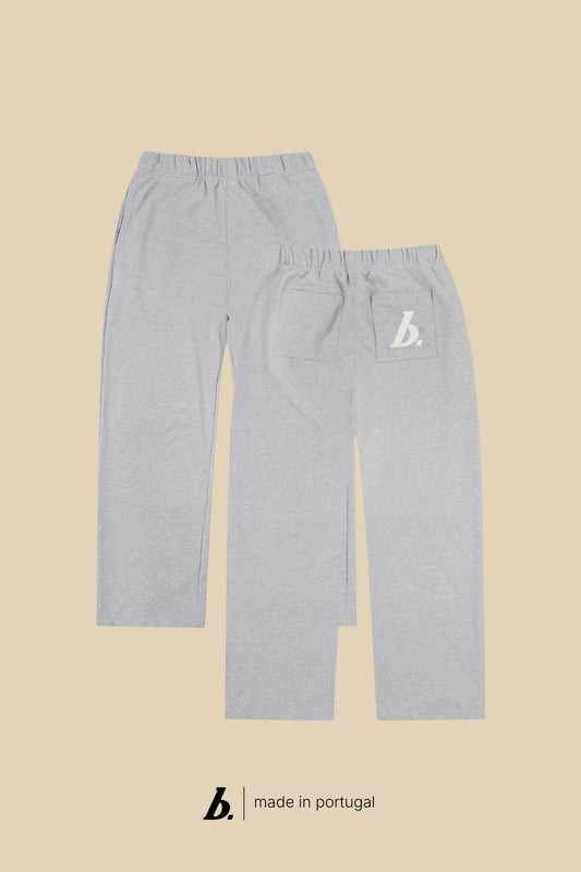 STAMP JOGGERS - GREY MARL