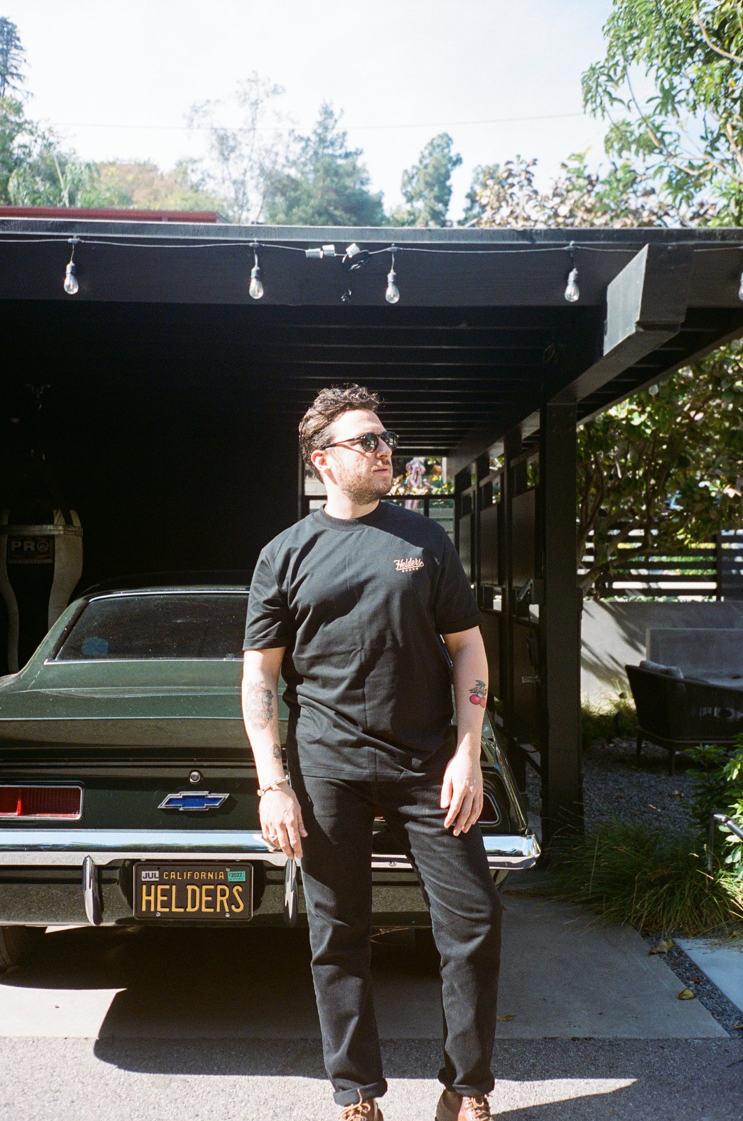CAMARO HEAVY TEE - BLACK
