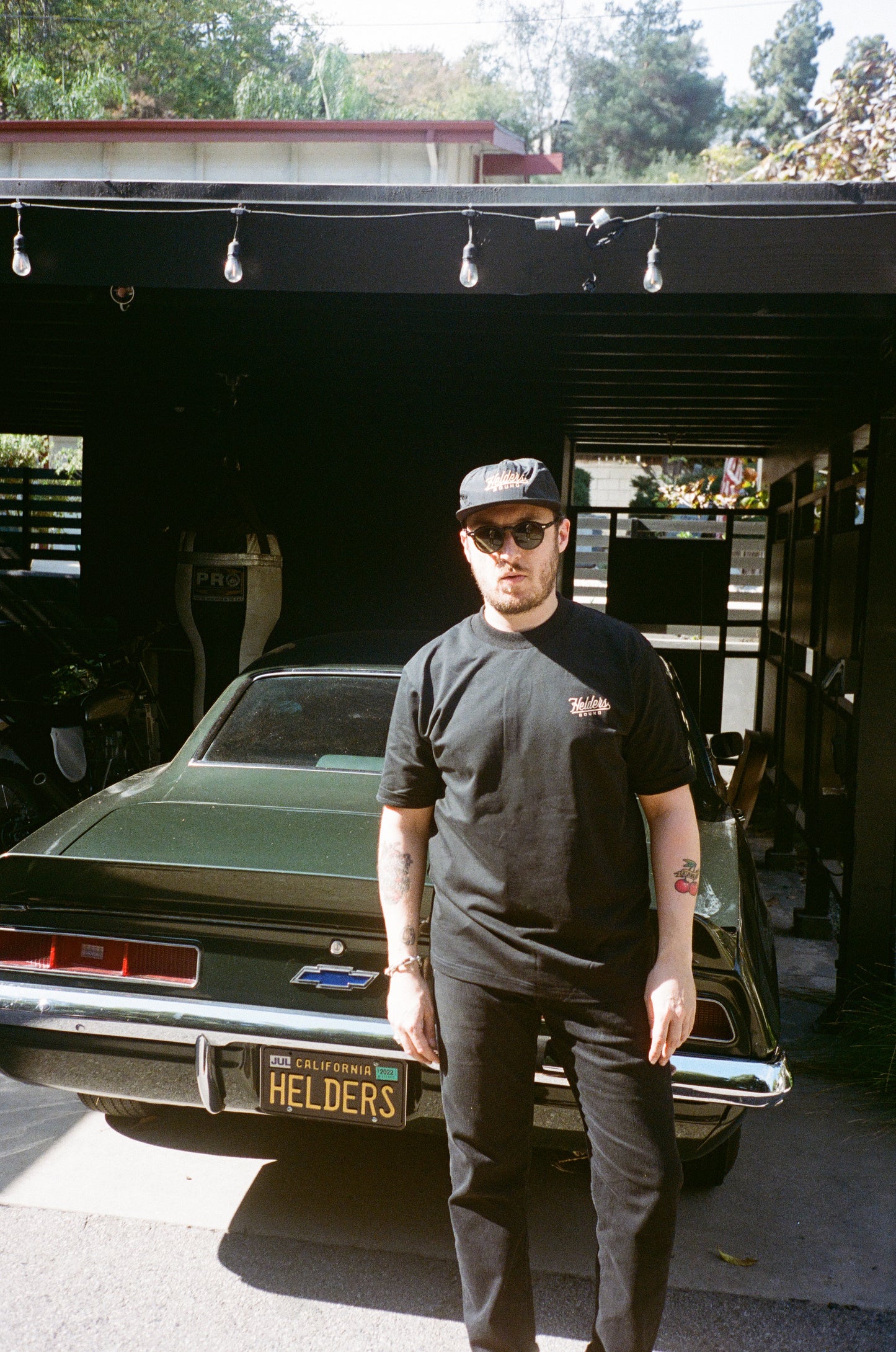 CAMARO HEAVY TEE - BLACK