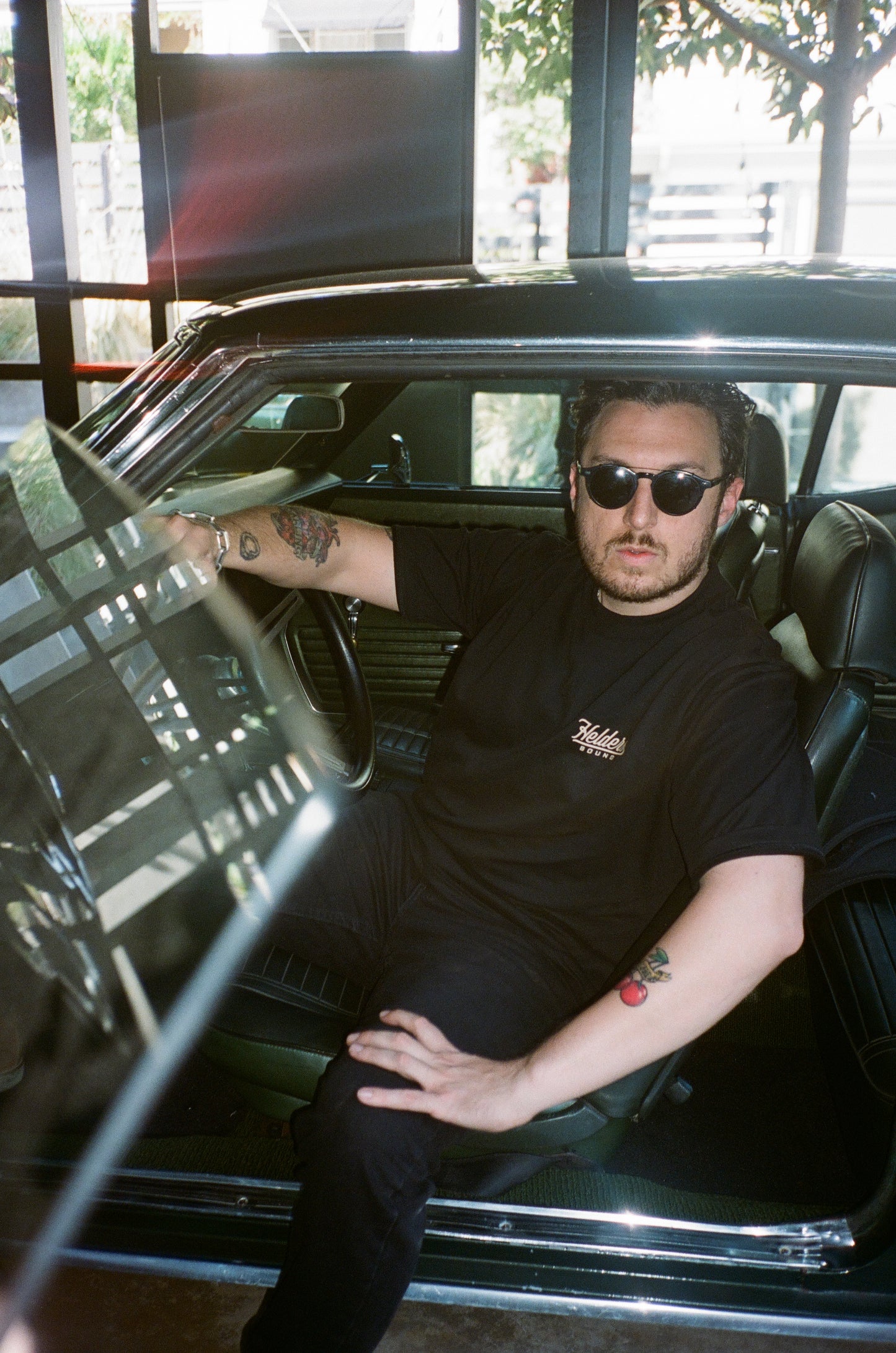 CAMARO HEAVY TEE - BLACK
