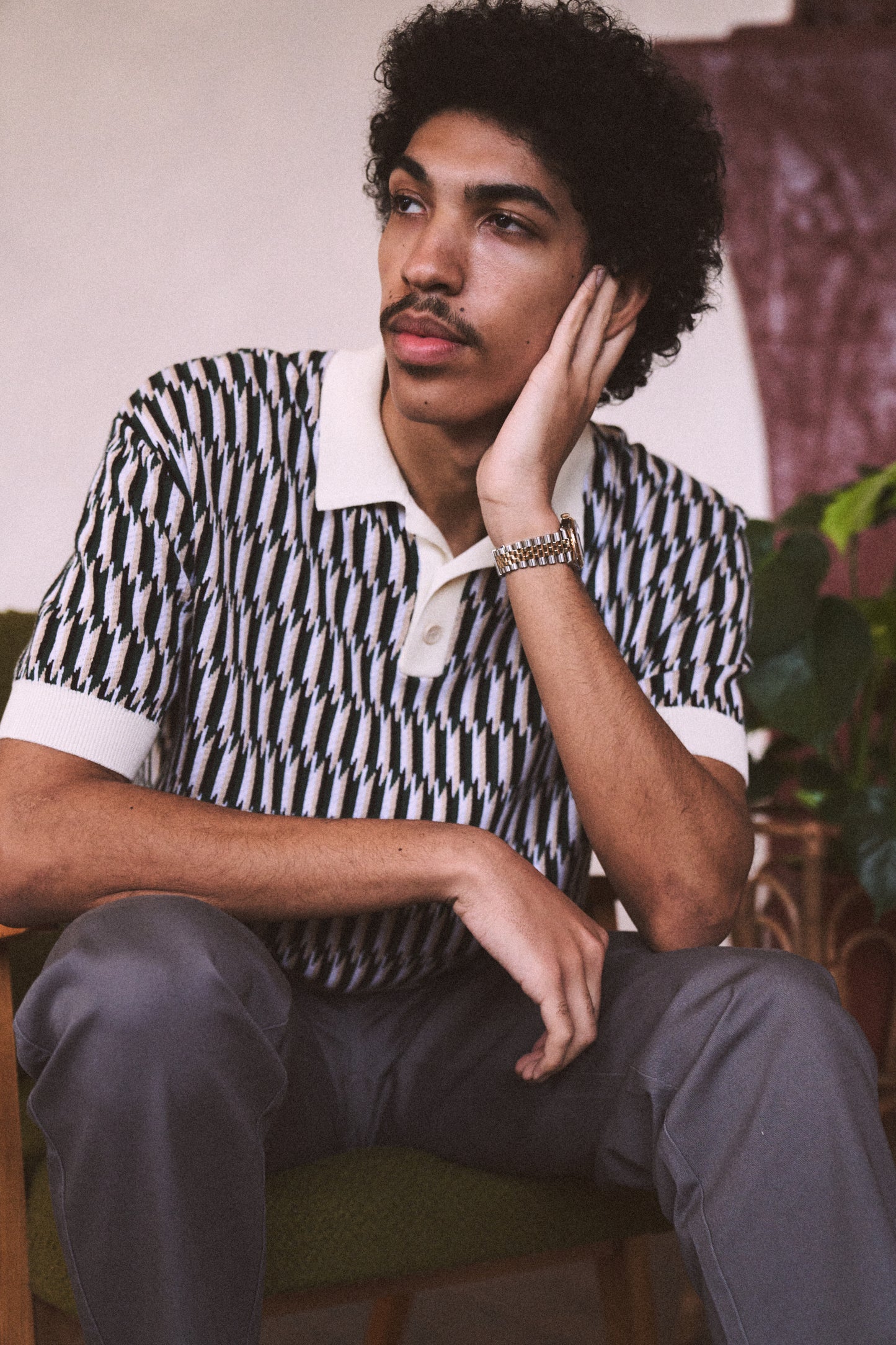 ERICE KNIT POLO