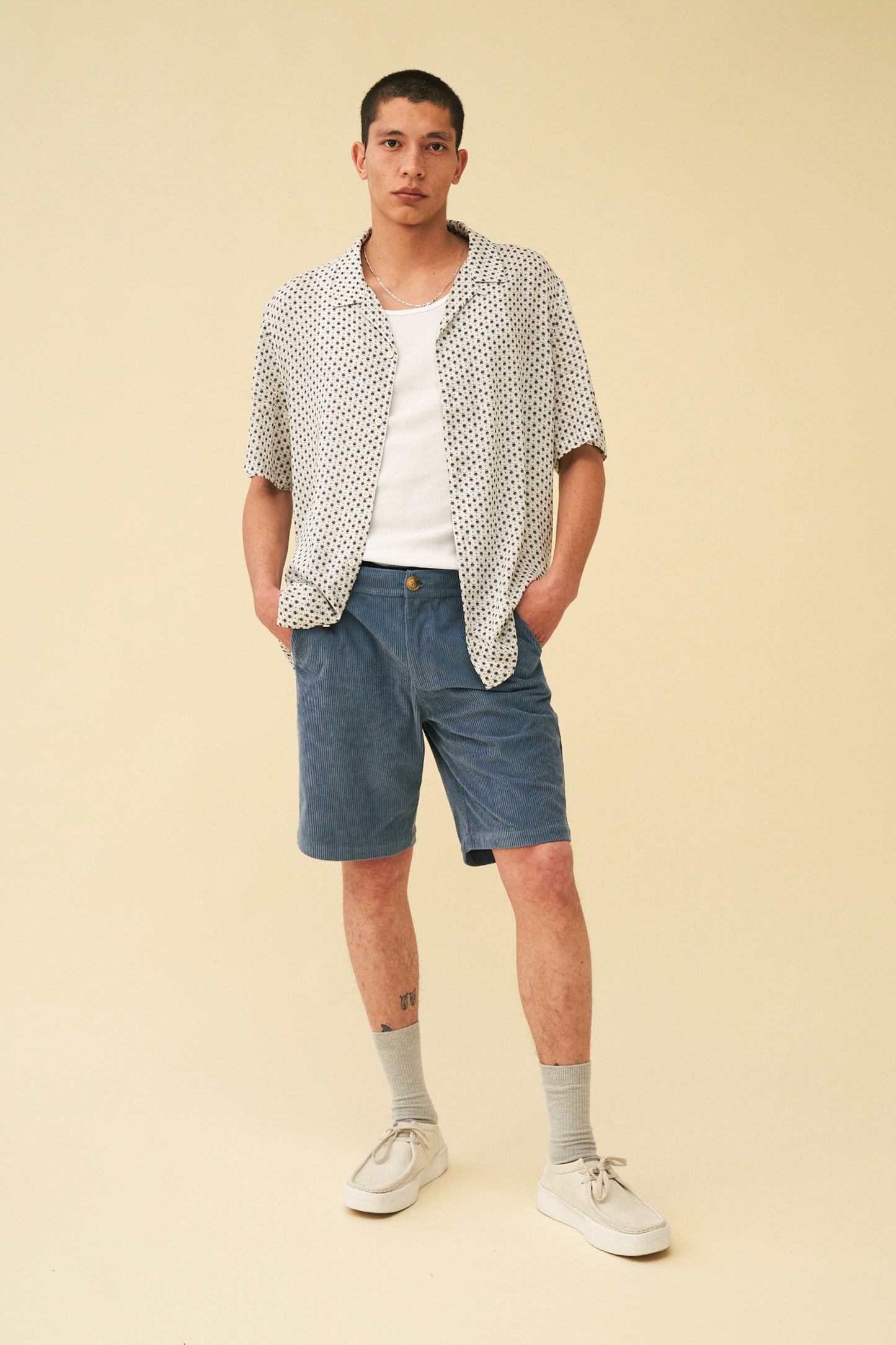 BLANCO SS SHIRT - OFF WHITE