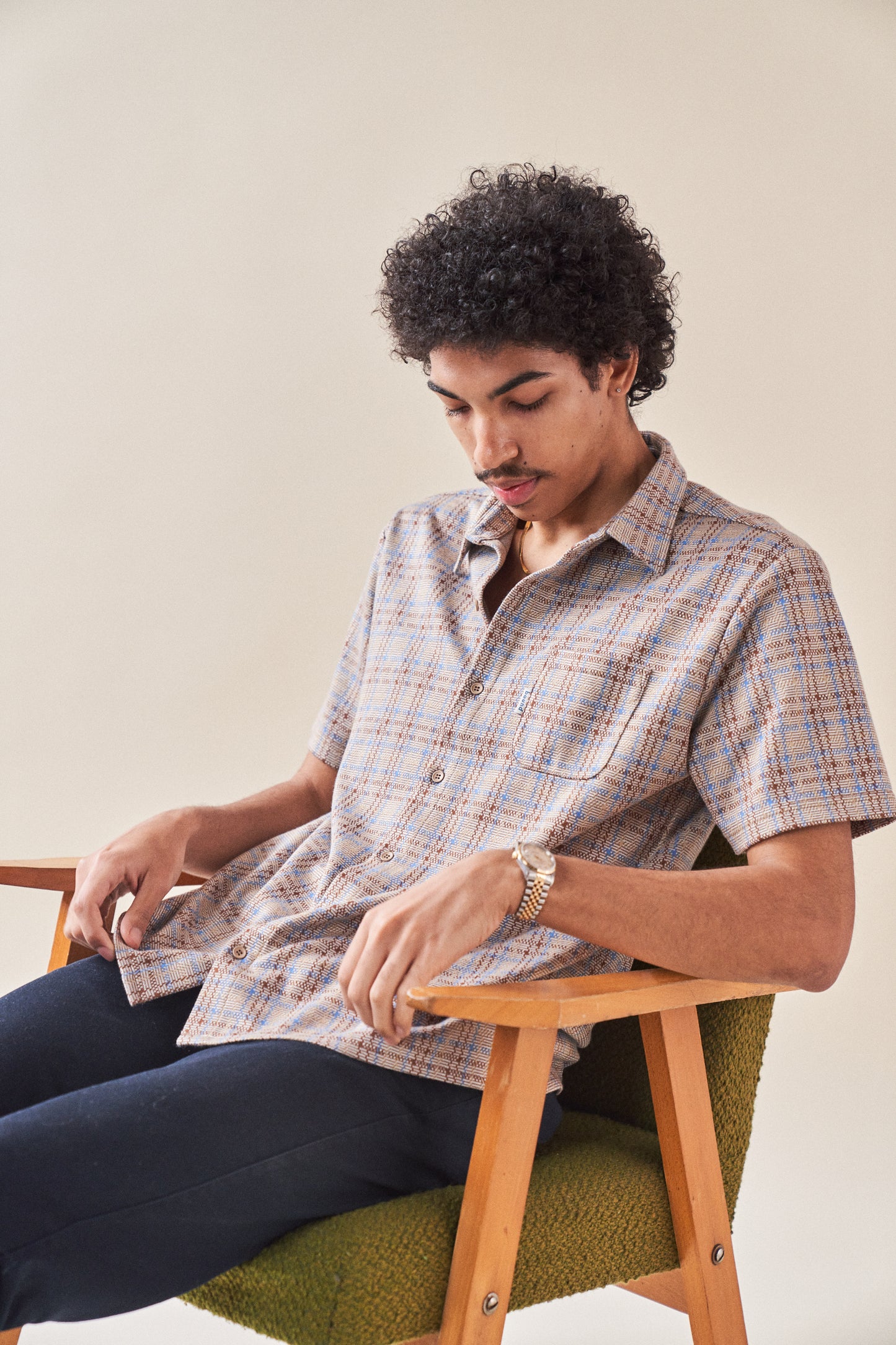 MINAS WOVEN POLO