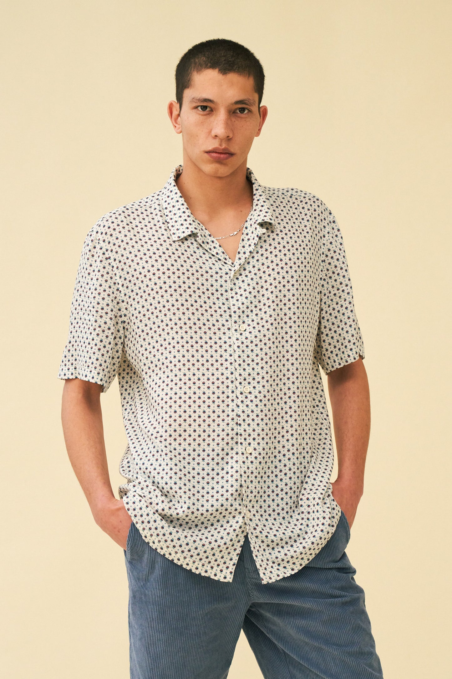 BLANCO SS SHIRT - OFF WHITE